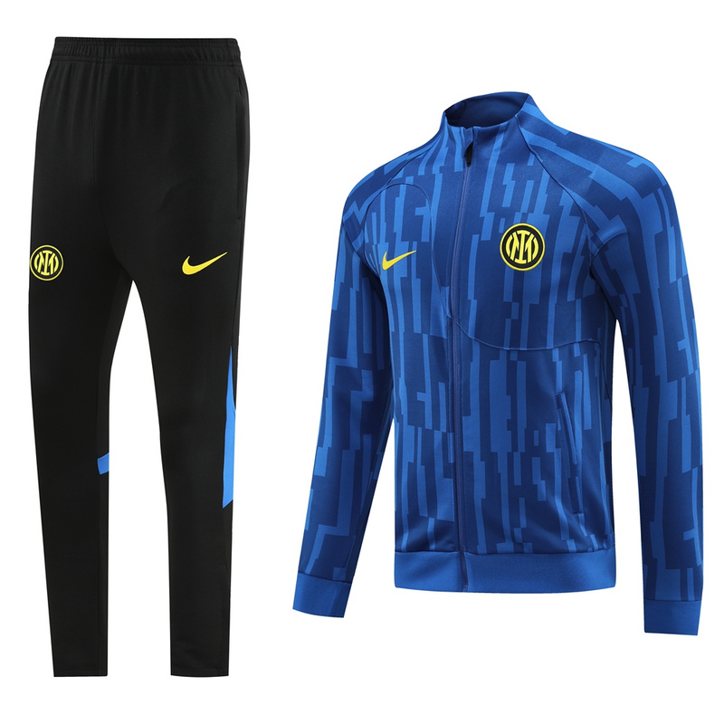 23 Inter Milan Blue Print Suit